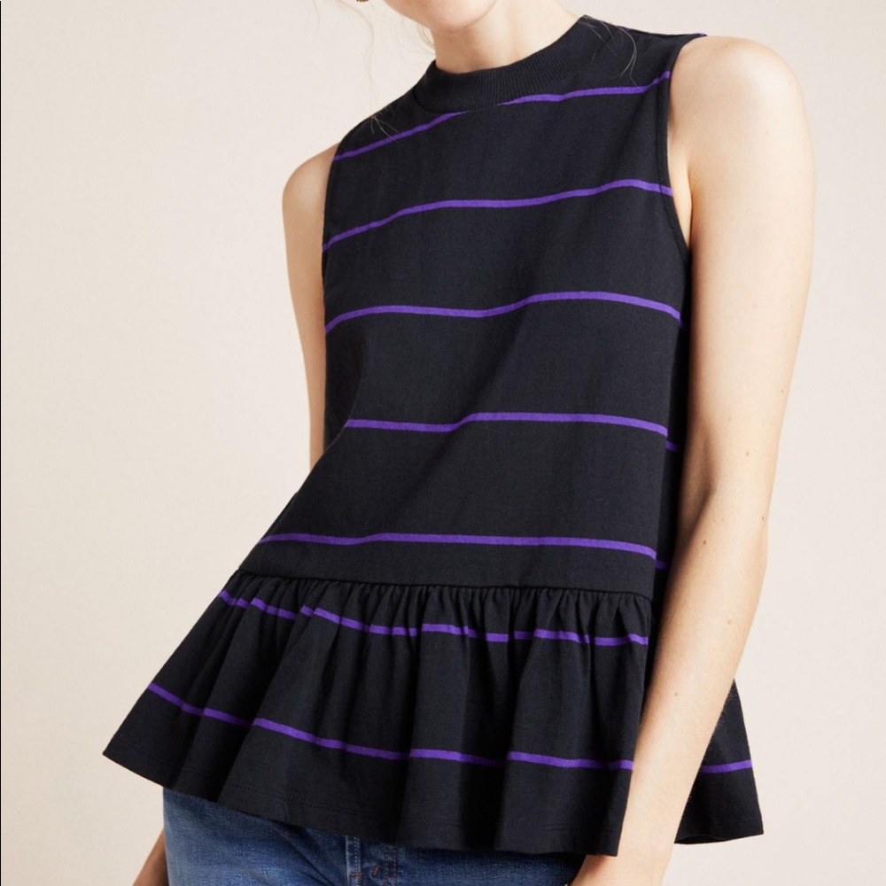 anthropologie | hildi peplum top